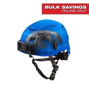 Milwaukee 48-73-1354 BOLT Safety Helmet, Blue, Type 2 Class C Vented with IMPACT ARMOR Liner, Blue