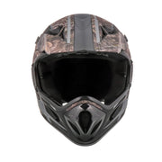 Fuel Helmets SH-128 Frenzy Mossy Oak Dirt Bike Helmet, M, Multicolor