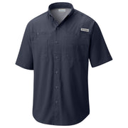 Columbia Tamiami II Short-Sleeve Button-Down Shirt - Collegiate Navy - M