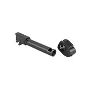 Zaffiri Precision Pistol Barrel with Threadless Compensator, 9mm, 1-10 Twist, 17-4 Stainless Steel, Black Nitride, ZP.365BTCBN