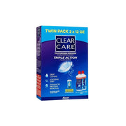 Clear Care Cleaning & Disinfection Solution, 12 Ounce - Twin Value
