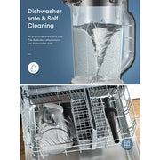 HOUSNAT PH-023B 1200W Professional Countertop Blender - Gray