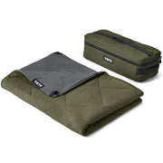 YETI Lowlands Waterproof Camping Blanket with Insulated Padding, Olive Green, 55 in x 78 in, 18060131558