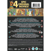 Warner Home Video Scooby-Doo 4-Film Collection DVD Family-Friendly Animated Mystery Comedy Set