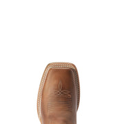 Ariat Frontier Tilly Womens Western Boots, Full-Grain Leather, Rodeo Tan, Square Toe, 12