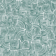 Tempaper Swell Peel & Stick Wallpaper SW16019 - Dark Harbor