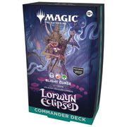 Wizards of the Coast Magic The Gathering Lorwyn Eclipsed Blight Curse Commander Deck, 100 Cards, Multicolor, D50820000