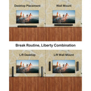 Ultimea Apollo S40 Sound Bar 2.2ch for TV Built-in Dual Subwoofer Wall Mount