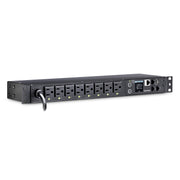 CyberPower Switched Power Distribution Unit, 8 Switchable NEMA 5-15R Outlets, 100-120V 15A, 1U Rackmount, Black, PDU41001