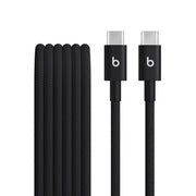 Beats MDGA4LL/A USB-C to USB-C Woven Cable (1.5 m / 5 ft)- Bolt, Black