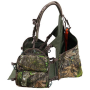 ALPS Outdoorz Impact Turkey Hunting Vest, Lightweight Sit-Anywhere Design, Removable Front Pocket and Seat, Mossy Oak Obsession Camouflage, Small, 8450100