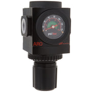 Ingersoll Rand 2000 Series Air Line Regulator, Aluminum, 1/2 in NPT, 210 CFM, 0-140 PSI, R37341-600-VS
