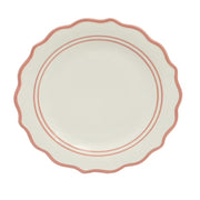 The Pioneer Woman Ainsley 12-Piece Ceramic Dinnerware Set, Coral