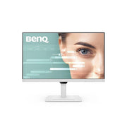 BenQ GW3290QT 32 Inch WQHD IPS LED Monitor, 2560x1440 Resolution, 75Hz Refresh Rate, USB-C 65W, Ergonomic Adjustable Stand, Built-in Speakers & Noise-Cancelling Microphone, White