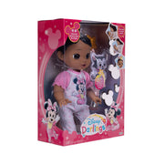 Jakks Pacific Inc. Disney Darlings Minnie Mouse Interactive 13-Inch Baby Doll with Magical Lights, Sounds, Music, Wand, and Accessories