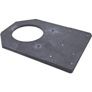 Hayward Large Modular System Mounting Base Replacement Kit for Power-Flo LX, Max-Flo, Super, Super II Pool Pumps, Black, S160TPAK3