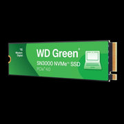 Western Digital Green SN3000 1TB NVMe Internal Solid State Drive, PCIe Gen4, M.2 2280, Up to 5,000MB/s WDS100T4G0E-00CPS0
