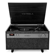 Victrola Century 6-in-1 Music Center, 3-Speed Turntable, CD Player, Cassette Player, VINYLSTREAM Bluetooth Output, Built-In Stereo Speakers, Natural Finish, VTA-820SB-NAT