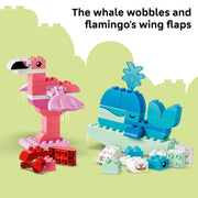 LEGO DUPLO Animal Building Game Educational Toy for Toddlers Ages 3+, 94 Pieces, Creative Matching and Fine Motor Skills Development 6585505