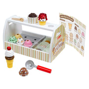 Melissa & Doug 9286 Wooden Scoop & Serve Ice Cream Counter