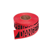 Empire 3 in. x 500 ft. Reinforced Danger Tape in Red-76-0604