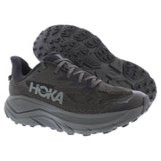 Hoka Challenger 8 Men's Trail Running Shoes, Black Outer Orbit, Wide 13