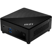 MSI Cubi 5 12M Mini PC, Intel Core i5-1235U, 16GB DDR4 RAM, 256GB SSD, WiFi 6E, Bluetooth 5.2, Dual LAN, Thunderbolt 4, HDMI, Black