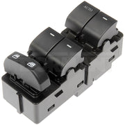 Dorman Power Window Switch, Front Driver Side, 6 Button, Black, Compatible with Ford F-150 2009-2010, Ford Lobo 2010, Lincoln Mark LT 2010, 901-227