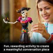 LEGO Ideas La Catrina Building Set, 1,212 Pieces, Multicolor, Adult Collectible, 6589589