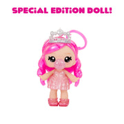 MGA Entertainment Yummiland Beauty Bag Playset with Exclusive Bianca Bubbglegum Doll, Real Nail Polish, Ice Cream Cone Carrying Case, Nail Stickers, Nail File, and Toe Separators