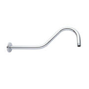 Victorian Shower Arm with Escutcheon - Chrome