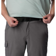 Columbia Silver Ridge Utility Convertible Men's Hiking Pants, City Grey, 38W x 30L, Mid Rise, Straight Leg, Omni-Wick Moisture Management, UPF 50 Sun Protection, 201296