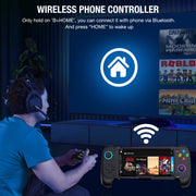Beboncool MC100 Wireless Gamepad Controller with Hall Effect Joysticks, Bluetooth, Dual Vibration, RGB Lighting