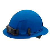 Milwaukee 48-73-1105 BOLT Blue Type 1 Class E Full Brim Non-Vented Hard Hat with 4 Point Ratcheting Suspension