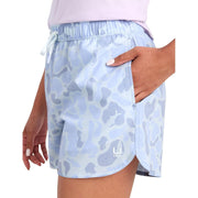 Huk KC Printed Volley Shorts - Sky - S