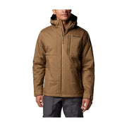 Columbia Montague Falls III Men's Insulated Winter Jacket, Delta Blue, Fitted, Omni-Heat Reflective Lining, Omni-Shield Water Repellent, Adjustable Hood and Cuffs, Multiple Pockets, XL, 2088601