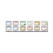House of Doolittle Seasonal Holiday Desk Pad Calendar, 18.5 in x 13 in, Monthly, 2026, Black Binding