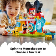LEGO DUPLO Disney Mickey Mouse Clubhouse 87-Piece Building Set with Minnie & Pluto, Ages 2+, 6585493