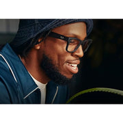 Ray-Ban Meta Wayfarer Glasses with Meta AI, Built-in HD Camera, Open Ear Audio, Matte Black Frames, Transition Lenses Clear to Graphite Green, Regular Fit