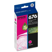 EPSON T676XL320-S 676 XL Ink Cartridge, Magenta