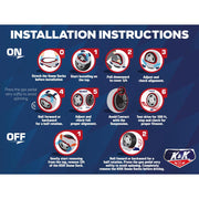 K & K Automotive Snow Socks for Tires, XX-Large