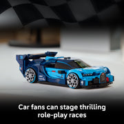 LEGO Speed Champions Bugatti Vision Gran Turismo Hyper Sports Car Building Set, 284 Pieces, Multicolor, Ages 9+, 6588744