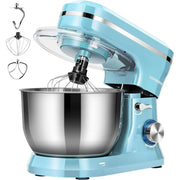 SPECSTAR VH1566-BL 4.75 Quart Stand Mixer, 8 Speed Kitchen Electric Food Mixer, Blue