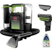 BISSELL 3857 Little Green Max Pet Portable Carpet Cleaner - Superior Suction, Lightweight Design, Self-Cleaning Tool