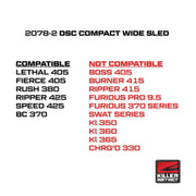 Killer Instinct 2078-2 DSC Dead Silent Crank - Wide