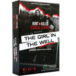 Hunt A Killer HAKCCWELL Cold Case: Girl in The Well, Murder Mystery Game for New Players
