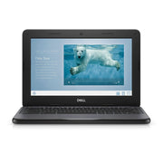 Dell Chromebook 3100, 11.6-Inch HD Display, Intel Celeron N4000 1.1GHz Processor, 4GB DDR4 RAM, 16GB SSD, Chrome OS, Front-Facing Camera