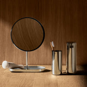 blomus MODO Soap Dispenser, Polished Stainless Steel, 6oz, Model 65521