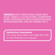 Equate Kids Bubblegum Scented Bubble Bath, Gentle Paraben-Free Formula, 64 Fl Oz, Easy-to-Pour Bottle with Handle