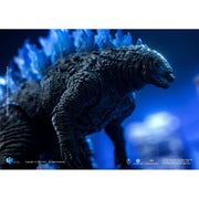 Hiya Toys Heat Ray Godzilla Translucent Action Figure, 7 Inch, Articulated Tail, Interchangeable Neck and Head Parts, Blue Paint Detailing, AUG238466
